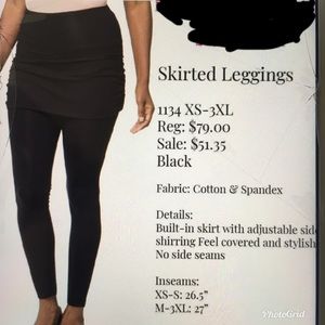 ruby ribbon leggings